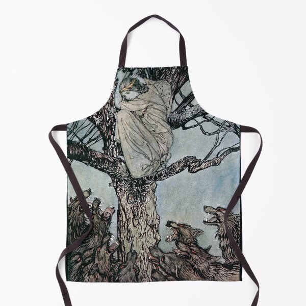 Item preview, The Wooing of Becfola - Irish Fairy Tales - Arthur Rackham designed and sold by forgottenbeauty.
