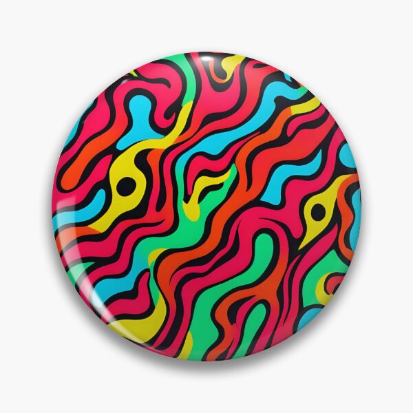 Item preview, 80s style vibrant pattern  designed and sold by Studio Quirk.