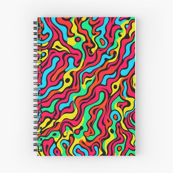 Item preview, 80s style vibrant pattern  designed and sold by Studio Quirk.