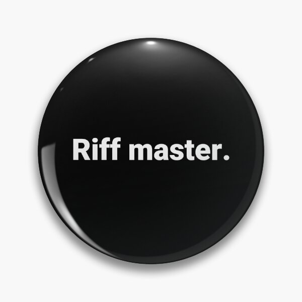 Artikelvorschau, Meister des Riffs. entworfen und verkauft von Text-based T-Shirts and Gifts.