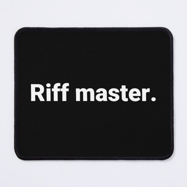 Item preview, Riff master. designed and sold by Text-based T-Shirts and Gifts.
