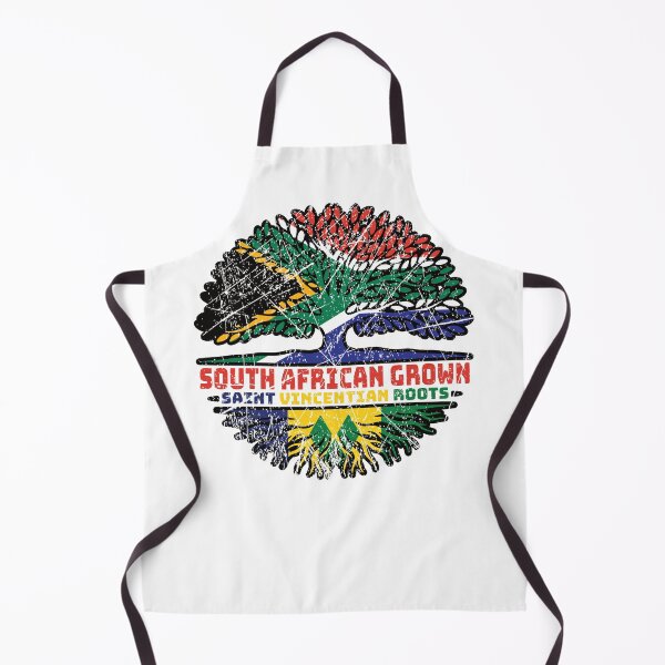 Artikelvorschau, St. Vincent und die Grenadinen St. Vincentian Südafrika Südafrika Baumwurzeln Flagge entworfen und verkauft von FlagX.