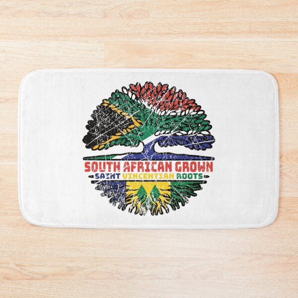 Item preview, Saint Vincent and the Grenadines Saint Vincentian South African South Africa Tree Roots Flag designed and sold by FlagX.