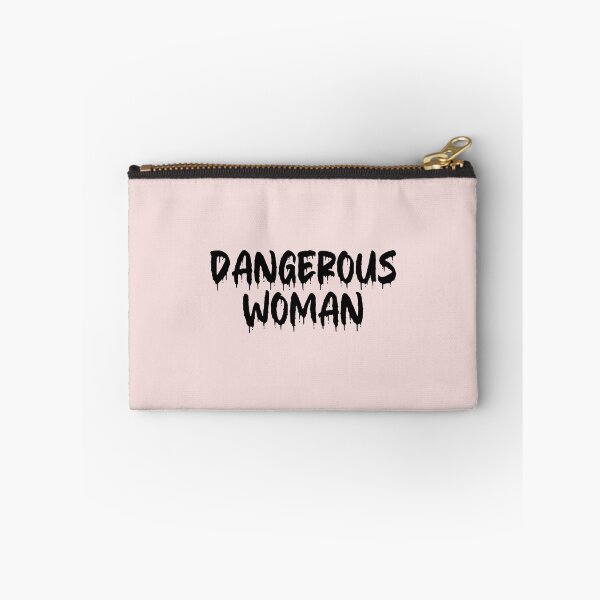 Item preview, BLACK ON PINK DANGEROUS WOMAN BLOOD DRIP designed and sold by RomeArtCo.