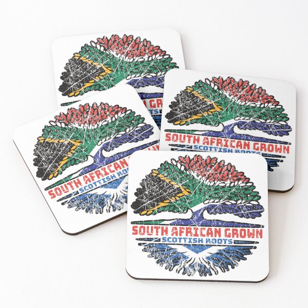 Item preview, Scotland Scottish South African South Africa Tree Roots Flag designed and sold by FlagX.