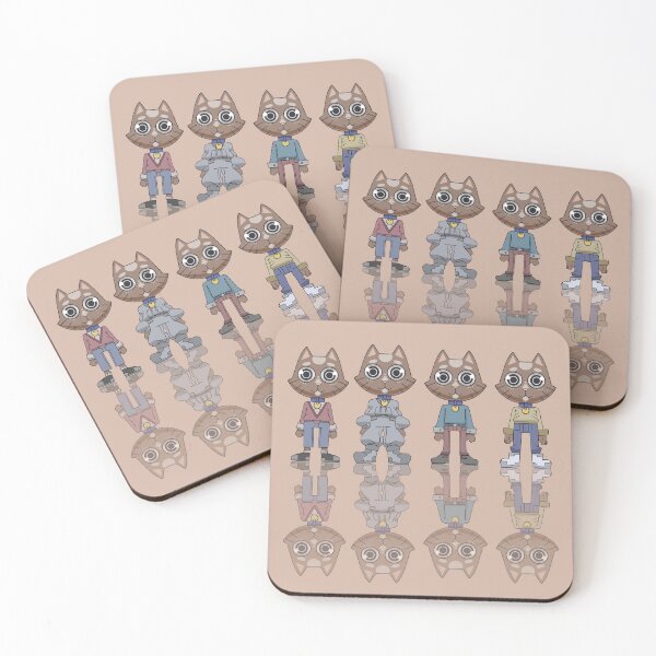 Item preview, Blue-Collar Cat - 4 Illustrations designed and sold by Biomazhop.