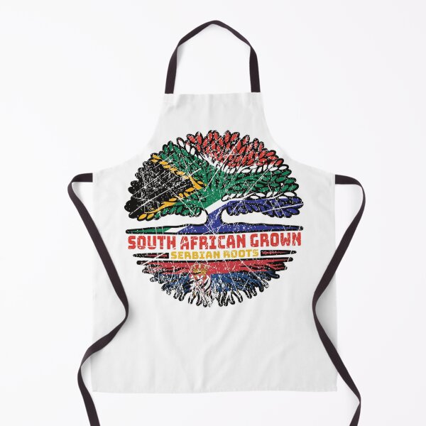 Item preview, Serbia Serbian South African South Africa Tree Roots Flag designed and sold by FlagX.