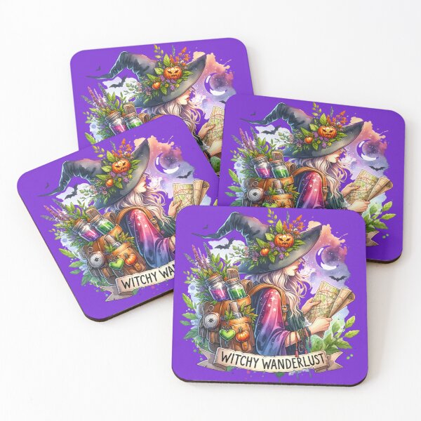 Item preview, Spooky Halloween Witch Collection - Witchy Wanderlust - Enchanting Art for Apparel, Mugs, Stickers & More designed and sold by artedigital99.