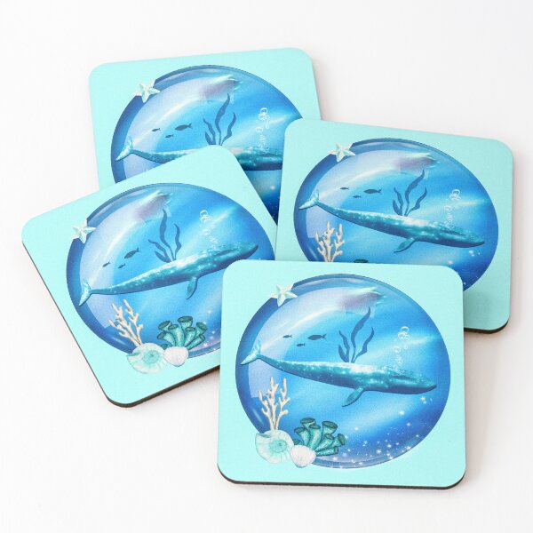 Item preview, Blue Whale on Neptune - Collage designed and sold by ZTBASTIAN.