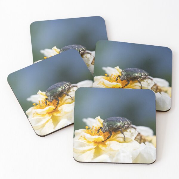 Item preview, Beetle on flower designed and sold by TheNordicNature.