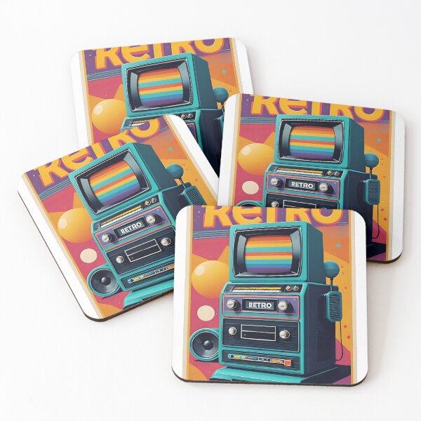 Item preview, Retro machine poster in classic scene  designed and sold by Studio Quirk.