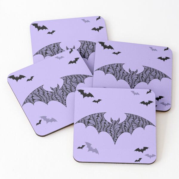 Item preview, Zen Petal Art - Cute Purple Halloween Bat designed and sold by SpeakBoldly.