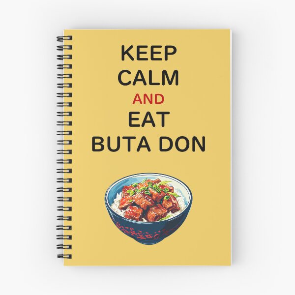 Item preview, Keep calm and eat Buta Don designed and sold by sakurashorty.