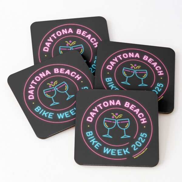 Item preview, Daytona Beach Bike Week 2025 Drinking Logo designed and sold by BeachThreadz.