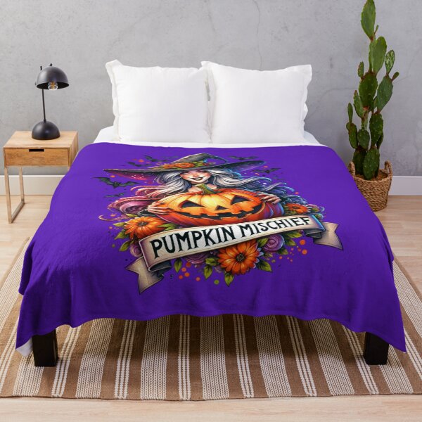 Item preview, Spooky Halloween Witch Collection - Pumpkin mischief - Enchanting Art for Apparel, Mugs, Stickers & More designed and sold by artedigital99.