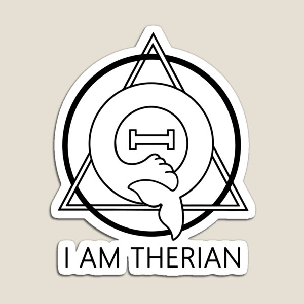 Theta-Delta Therian Symbol Therianthropy NATURE THEME MOSS STONES