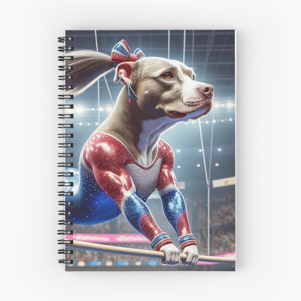 Item preview, Pitbull Celebrity Gymnast Competing  designed and sold by TheDogOnIt.