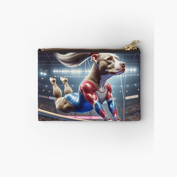 Item preview, Pitbull Celebrity Gymnast Competing  designed and sold by TheDogOnIt.