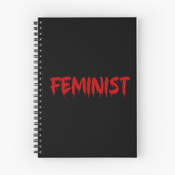 Item preview, RED ON BLACK FEMINIST BLOOD DRIP designed and sold by RomeArtCo.