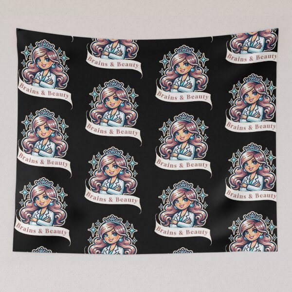 Item preview, Brains and Beauty designed and sold by Ashley Krautter.