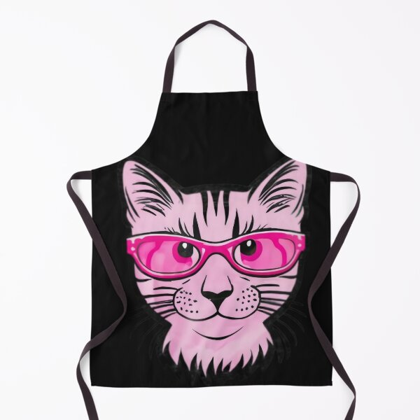 Item preview, cute pink cat with sunglasses designed and sold by rtlabdo.