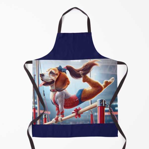 Item preview, Beagle Celebrity Gymnast Competing designed and sold by TheDogOnIt.