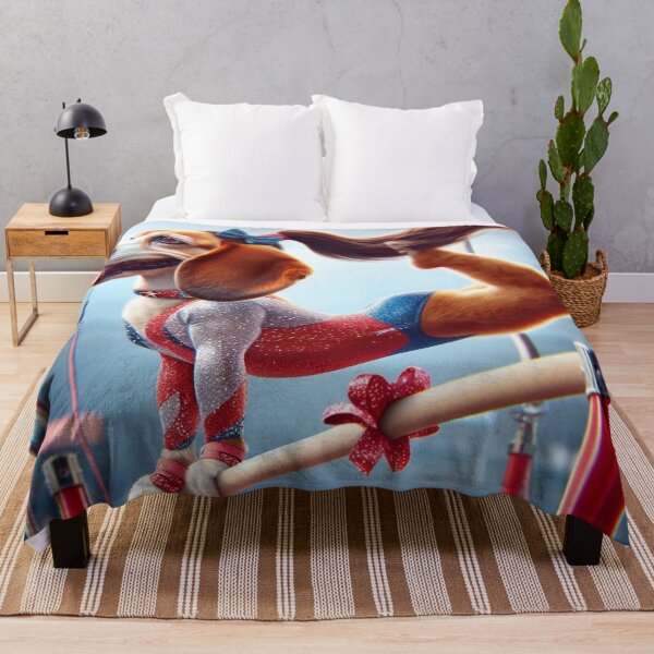 Item preview, Beagle Celebrity Gymnast Competing  designed and sold by TheDogOnIt.