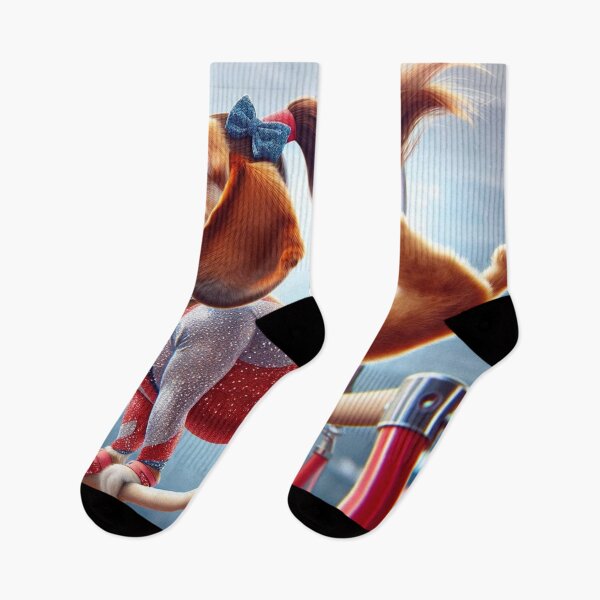 Item preview, Beagle Celebrity Gymnast Competing  designed and sold by TheDogOnIt.