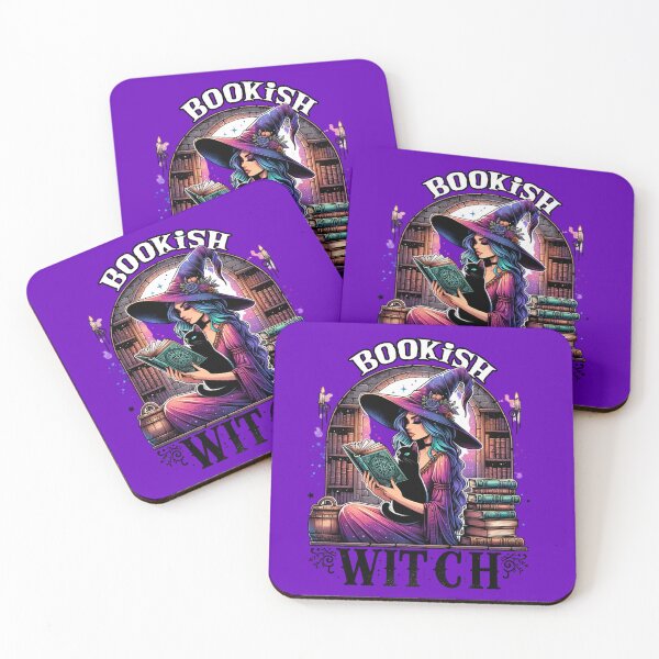 Item preview, Bookish Witch - Spooky Halloween Witch Collection - Enchanting Art for Apparel, Mugs, Stickers & More designed and sold by artedigital99.