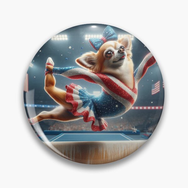 Item preview, Chihuahua Celebrity Gymnast Competing  designed and sold by TheDogOnIt.