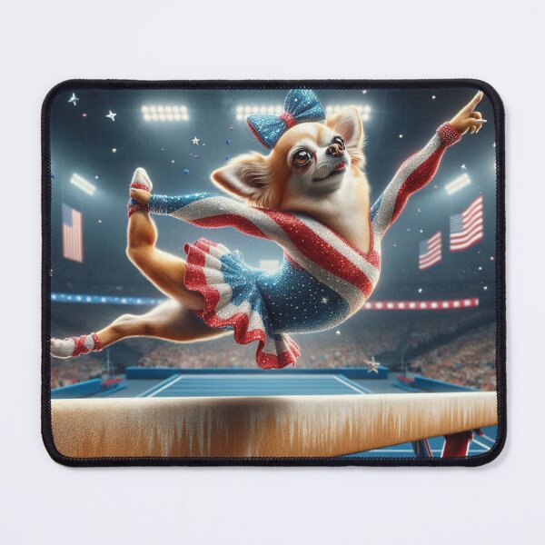 Item preview, Chihuahua Celebrity Gymnast Competing designed and sold by TheDogOnIt.