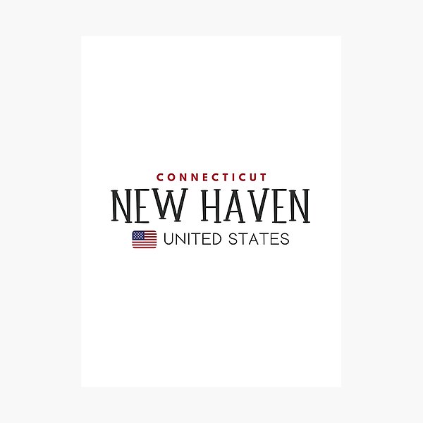 Item preview, New Haven - Connecticut - Estados Unidos designed and sold by StudioRedKoala.