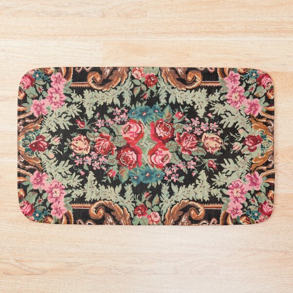 Item preview, Antique Karabakh Flower Patterned designed and sold by DehaArt.