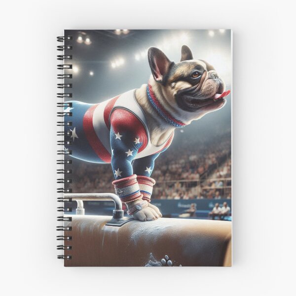 Item preview, Bulldog Celebrity Gymnast Competing  designed and sold by TheDogOnIt.