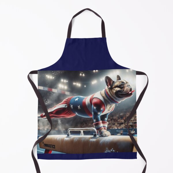 Item preview, Bulldog Celebrity Gymnast Competing designed and sold by TheDogOnIt.