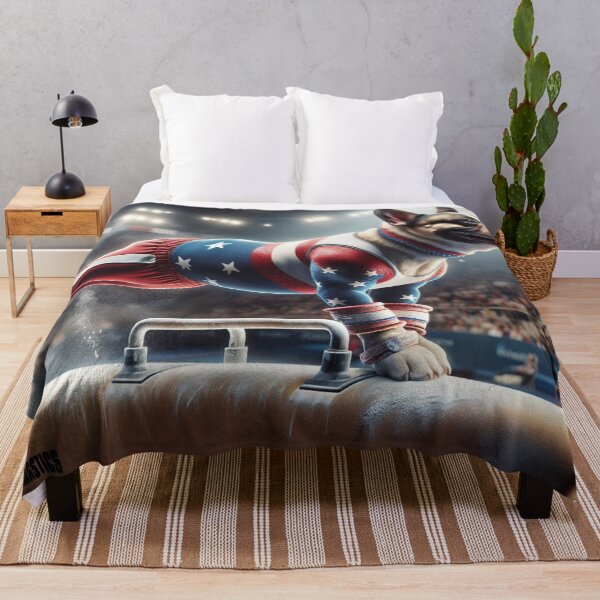 Item preview, Bulldog Celebrity Gymnast Competing designed and sold by TheDogOnIt.
