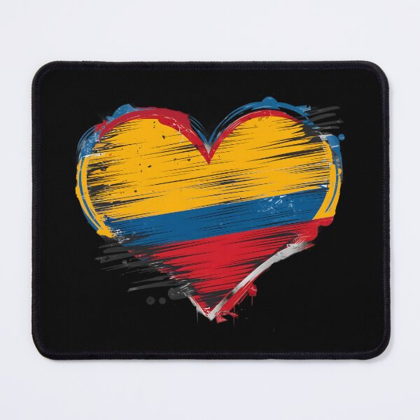 Item preview, Colombia is my heart, independency day, 20 July designed and sold by mood-draftsman.