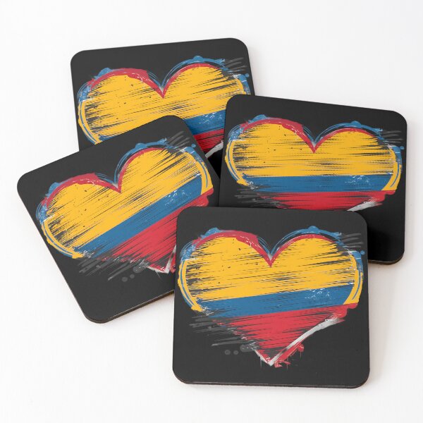Item preview, Colombia is my heart, independency day, 20 July designed and sold by mood-draftsman.