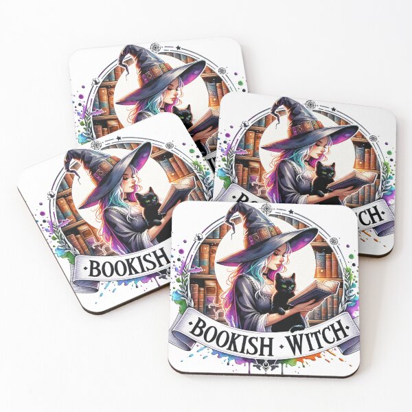 Item preview, Spooky Halloween Witch Collection - Bookish witch - Enchanting Art for Apparel, Mugs, Stickers & More designed and sold by artedigital99.