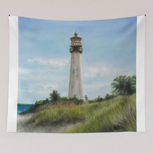 Item preview, Lighthouse at Key Biscayne designed and sold by Pansymade.
