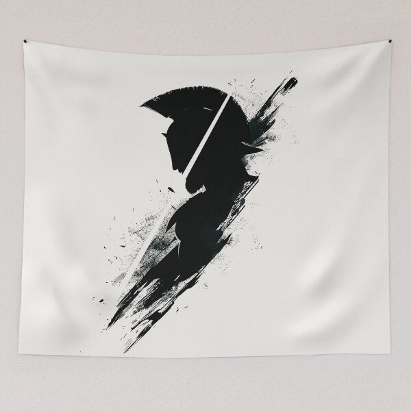 Item preview, Gladiator Silhouette Art designed and sold by Retro Travel Design.