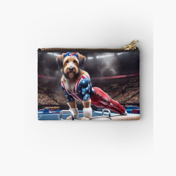 Item preview, Mixed Breed Celebrity Gymnast Competing  designed and sold by TheDogOnIt.
