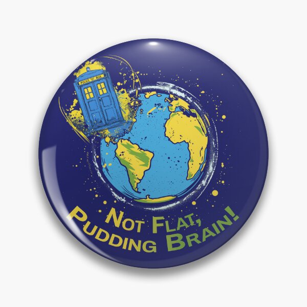 Item preview, Not Flat, Pudding Brain! designed and sold by Eoghann Mill Irving.
