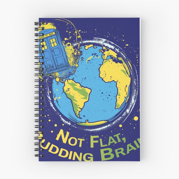 Item preview, Not Flat, Pudding Brain! designed and sold by Eoghann Mill Irving.