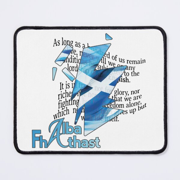 Item preview, Stylized Map of Scotland with Declaration of Arbroath designed and sold by Eoghann Mill Irving.
