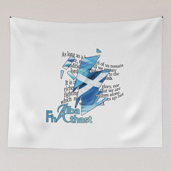 Item preview, Stylized Map of Scotland with Declaration of Arbroath  designed and sold by Eoghann Mill Irving.