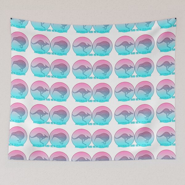 Item preview, Oz NZ, Australia New Zealand ANZAC Roo Kiwi  designed and sold by Kangaroo Sun.