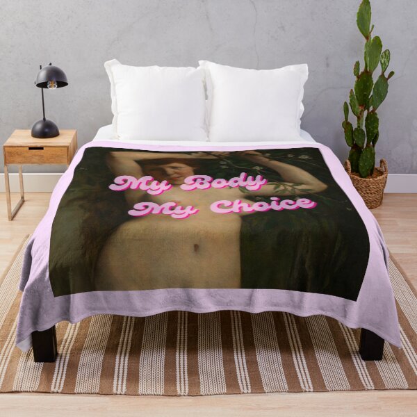 Item preview, My Body My Choice Renaissance Meme in Bubblegum Pink designed and sold by KWZCreates.
