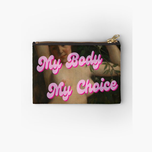 Item preview, My Body My Choice Renaissance Meme in Bubblegum Pink designed and sold by KWZCreates.