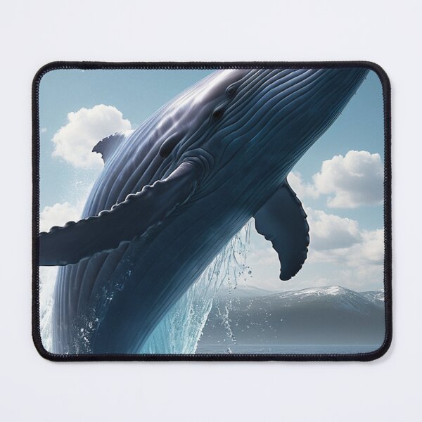 Item preview, Blue Whale Breaching  designed and sold by SublimeMusings.